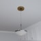 Ekena Millwork Baltimore PVC Medallion (Canopies up to 4 1/4"), 10"OD x 3 1/2"ID x 3/4"P, Metallic Vintage Gold CMP10BADVG - alternate 10